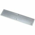 Yale Commercial Rockwood Push Plate, 4"L x 16"H, Satin Aluminum 85890